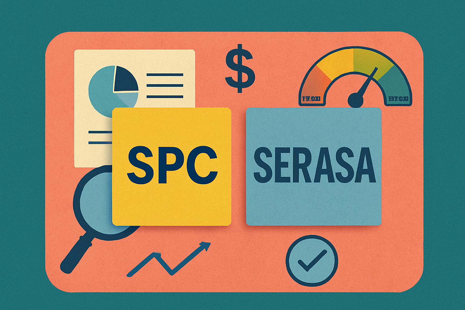Entenda a diferença entre SPC e Serasa e como esses birôs de crédito influenciam na sua vida financeira
